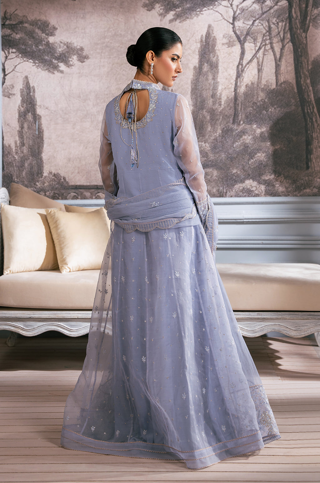 Zeen | Azalea Collection | WOM24110 - by Libasekhas UK - Registered Vendor of : Zeen - 100% Original Designer Dress