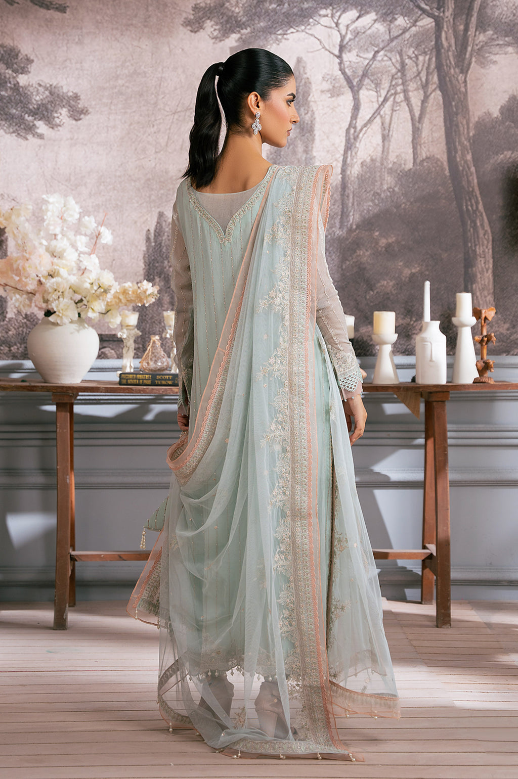 Zeen | Azalea Collection | WOM34107 - by Libasekhas UK - Registered Vendor of : Zeen - 100% Original Designer Dress