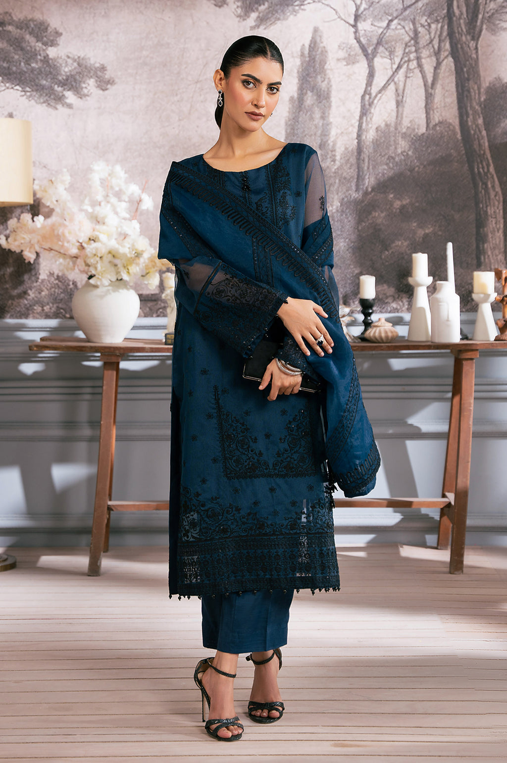 Zeen | Azalea Collection | WOM34126 - by Libasekhas UK - Registered Vendor of : Zeen - 100% Original Designer Dress