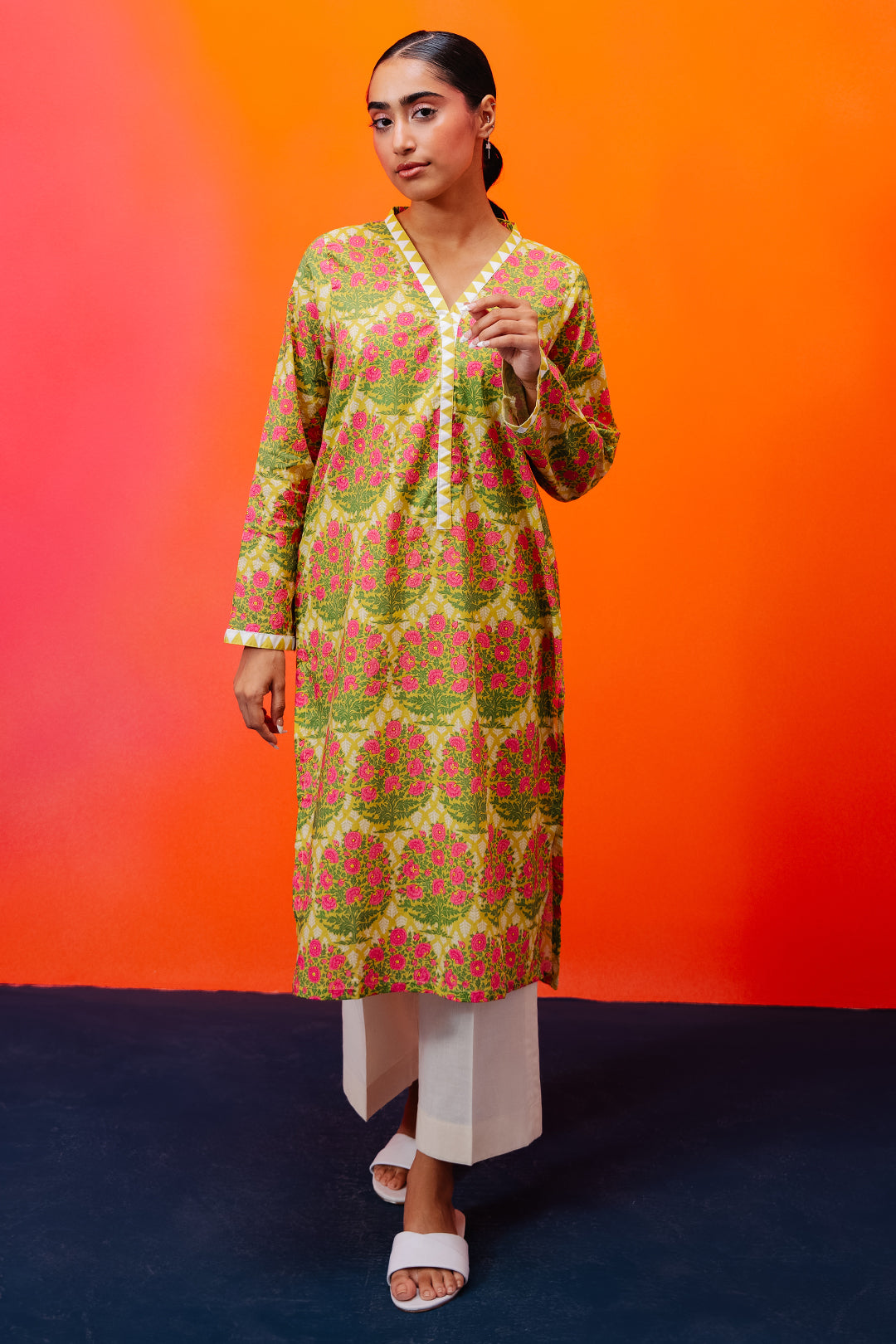 Zellbury | Summer Pret | Kurta - 2789 - by - Libasekhas UK - Registered Vendor of : Zellbury Women - 100% Original Designer Dresss