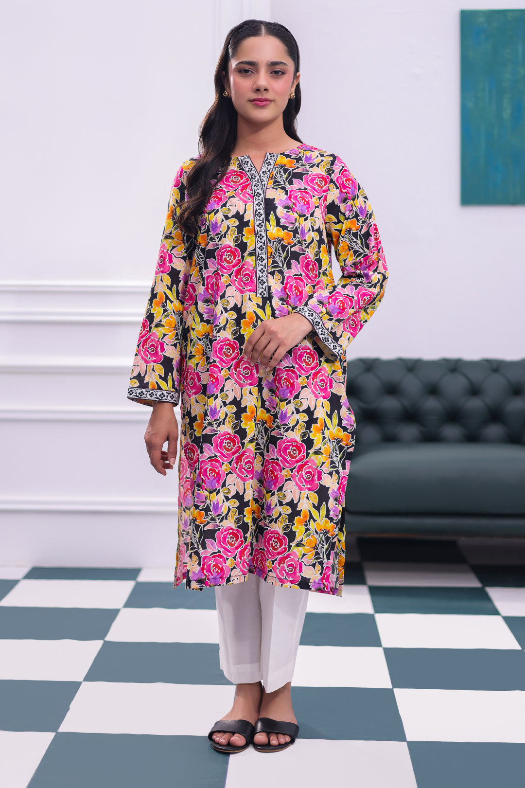 Zellbury | Summer Pret | Kurta - 2791 - by - Libasekhas UK - Registered Vendor of : Zellbury Women - 100% Original Designer Dresss
