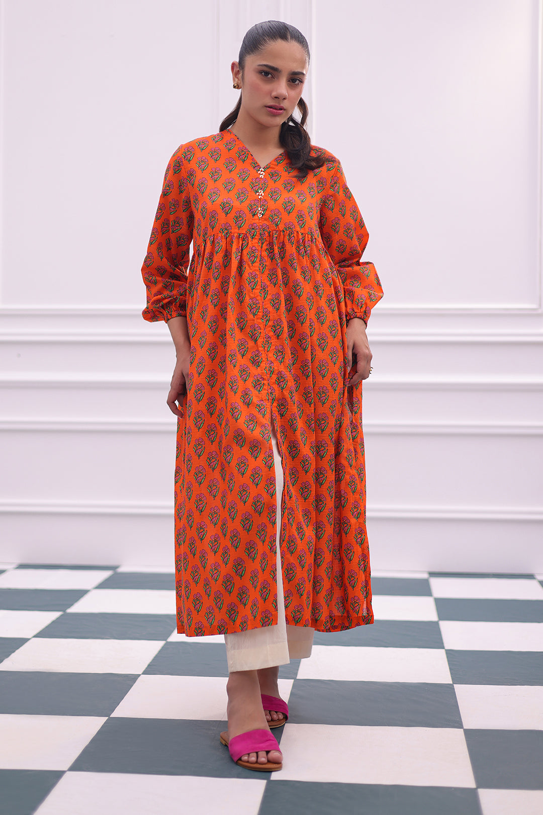 Zellbury | Summer Pret | Kurta - 2803 - by - Libasekhas UK - Registered Vendor of : Zellbury Women - 100% Original Designer Dresss