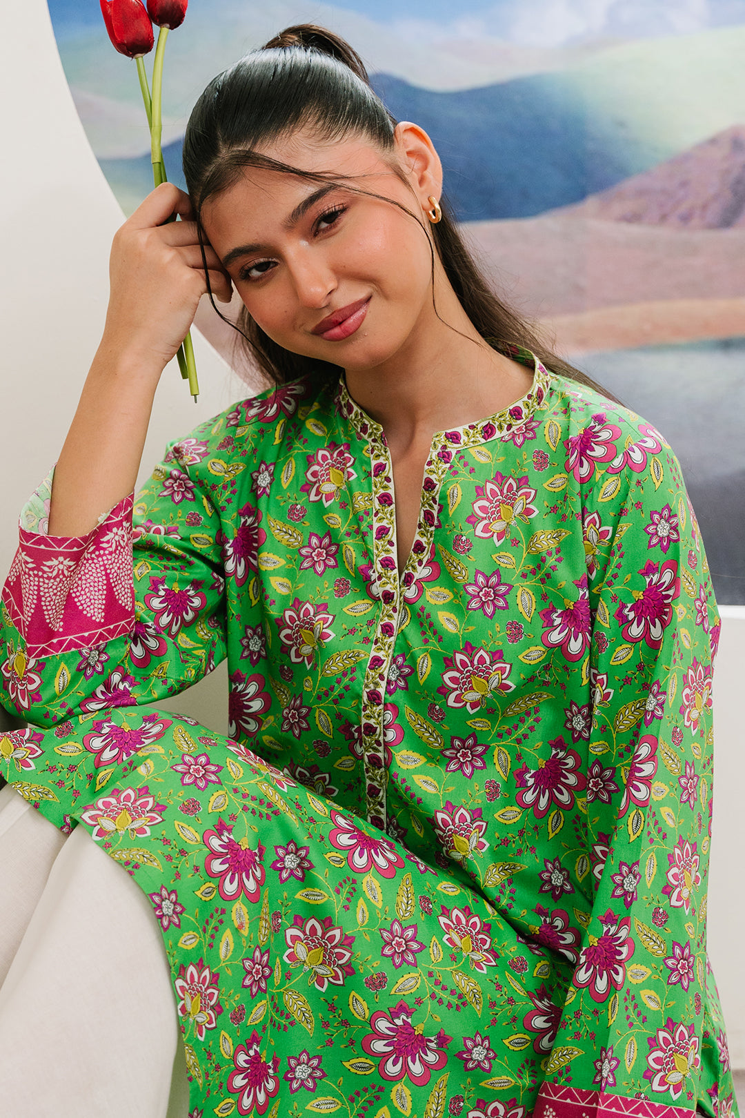 Zellbury | Summer Pret | Kurta - 2840 - by - Libasekhas UK - Registered Vendor of : Zellbury Women - 100% Original Designer Dresss