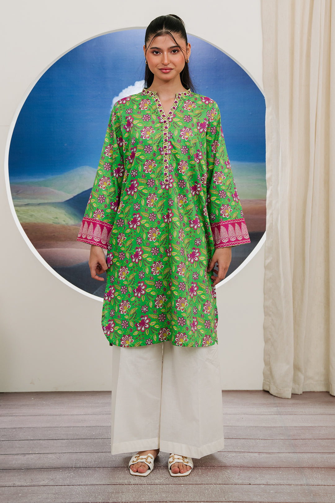 Zellbury | Summer Pret | Kurta - 2840 - by - Libasekhas UK - Registered Vendor of : Zellbury Women - 100% Original Designer Dresss