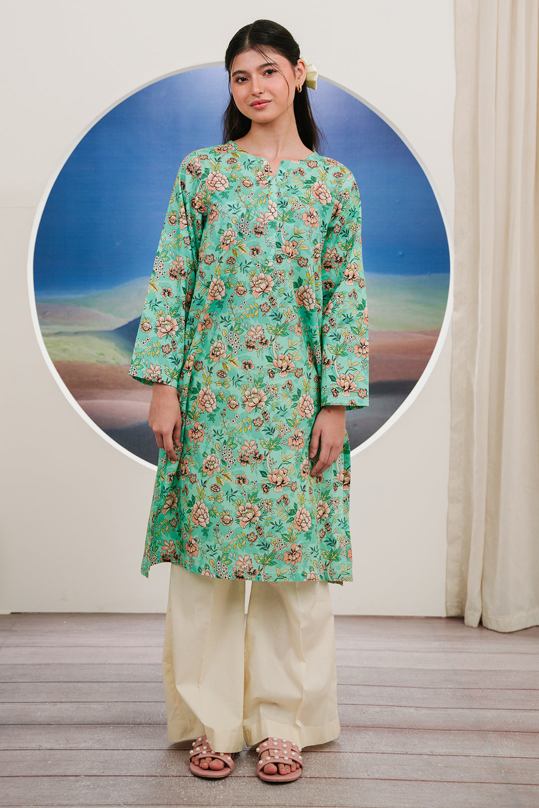 Zellbury | Summer Pret | Kurta - 2841 - by - Libasekhas UK - Registered Vendor of : Zellbury Women - 100% Original Designer Dresss