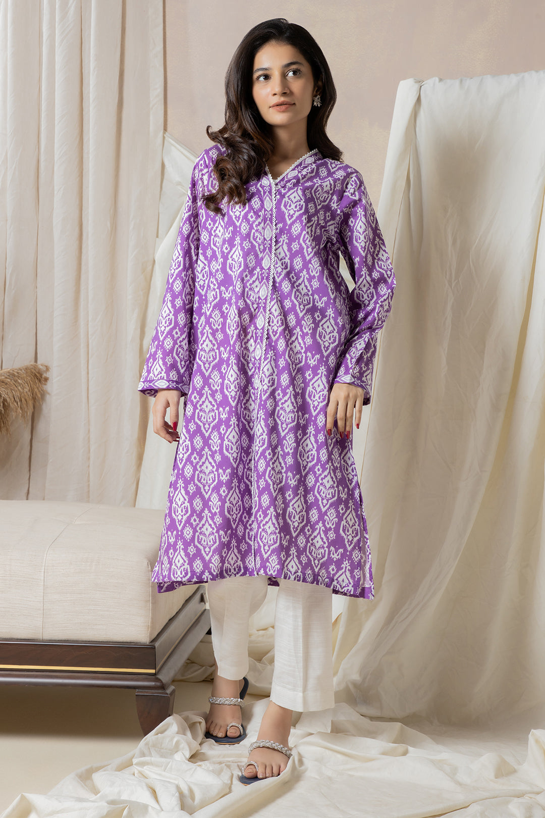 Zellbury | Summer Pret | Kurta - 2844 - by - Libasekhas UK - Registered Vendor of : Zellbury Women - 100% Original Designer Dresss