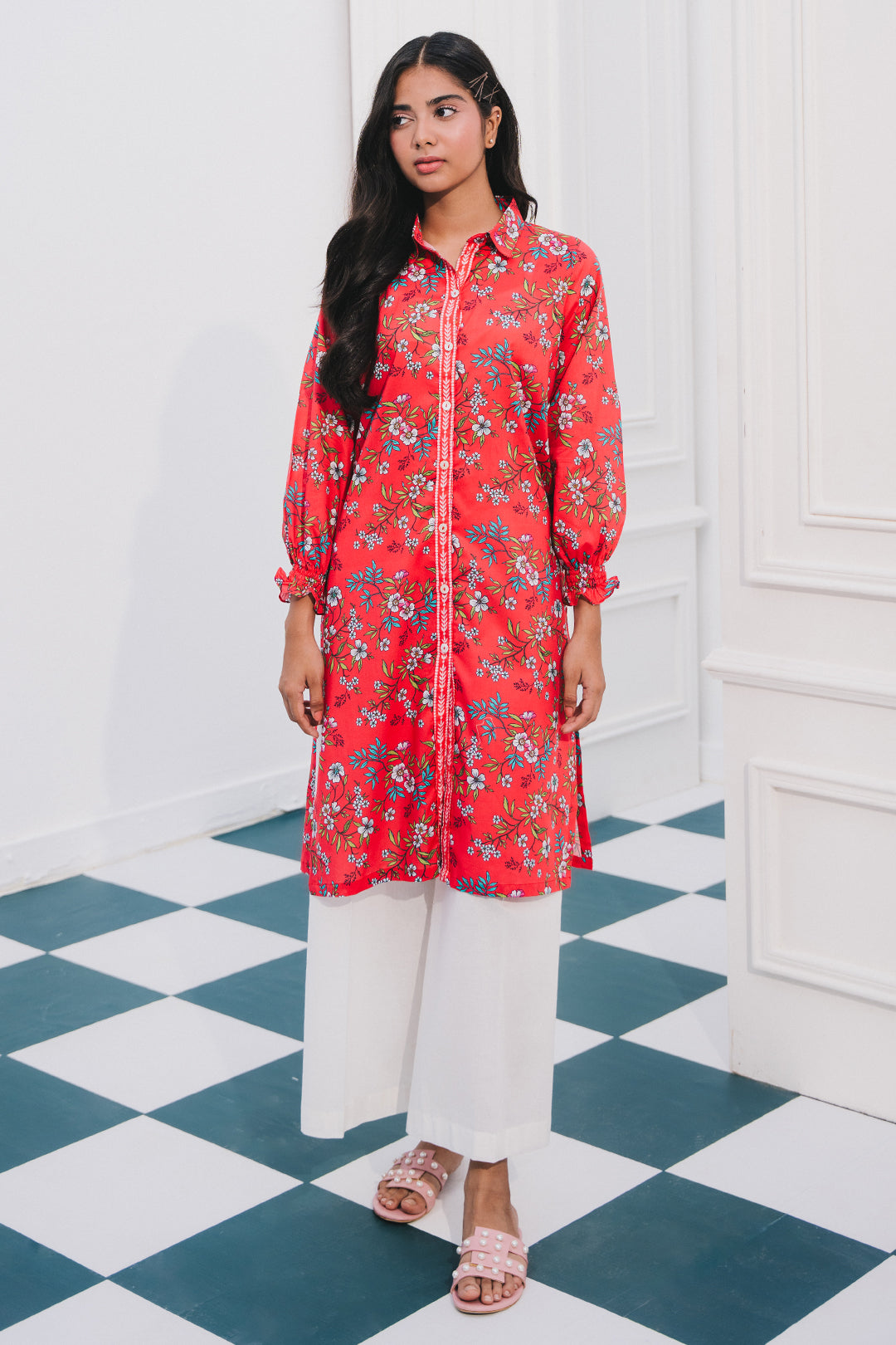 Zellbury | Summer Pret | Kurta - 2862 - by - Libasekhas UK - Registered Vendor of : Zellbury Women - 100% Original Designer Dresss