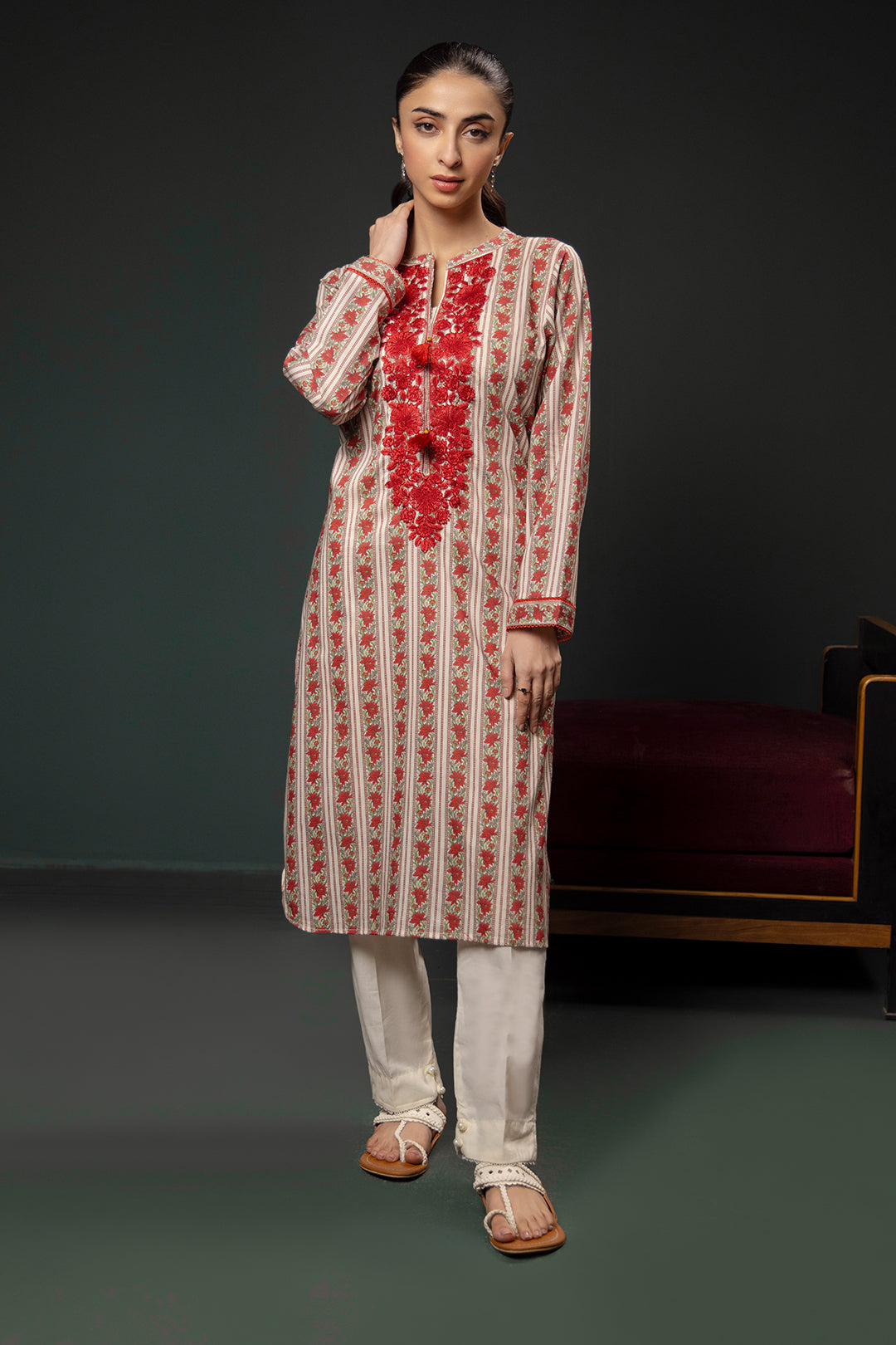 Zellbury | Summer Pret | Embroidered Kurta - 2864 - by - Libasekhas UK - Registered Vendor of : Zellbury Women - 100% Original Designer Dresss