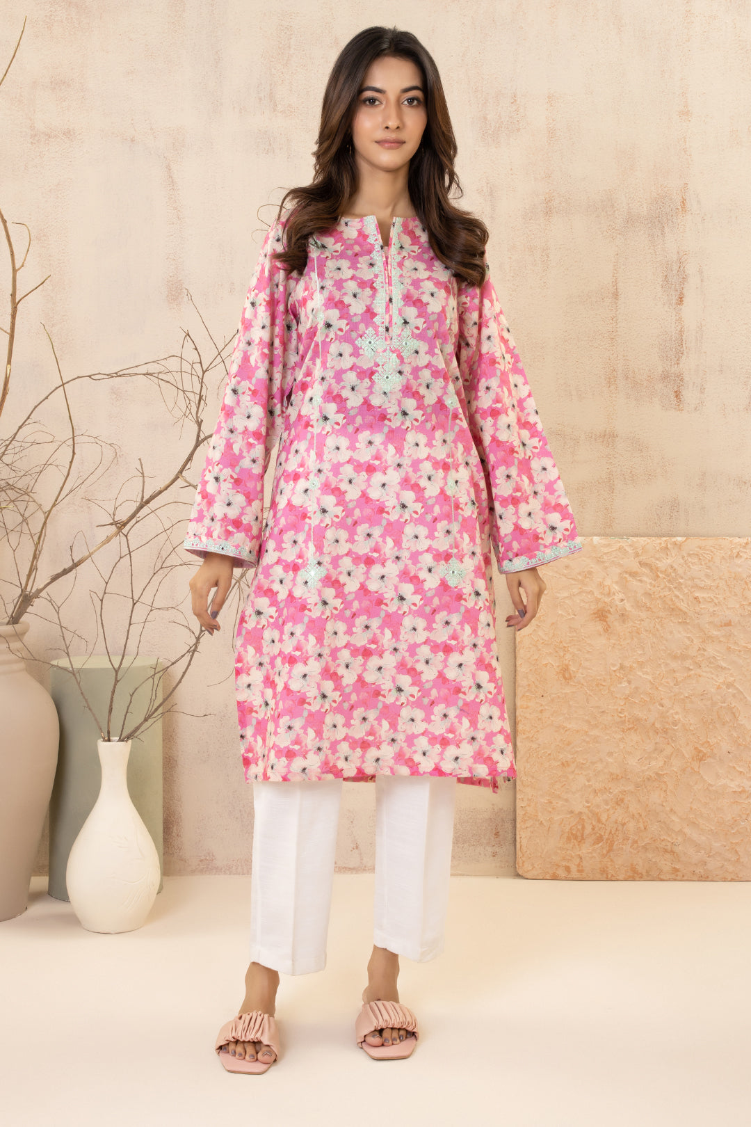 Zellbury | Summer Pret | Embroidered Kurta - 2865 - by - Libasekhas UK - Registered Vendor of : Zellbury Women - 100% Original Designer Dresss