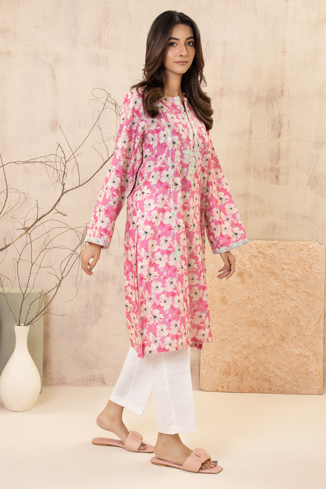 Zellbury | Summer Pret | Embroidered Kurta - 2865 - by - Libasekhas UK - Registered Vendor of : Zellbury Women - 100% Original Designer Dresss