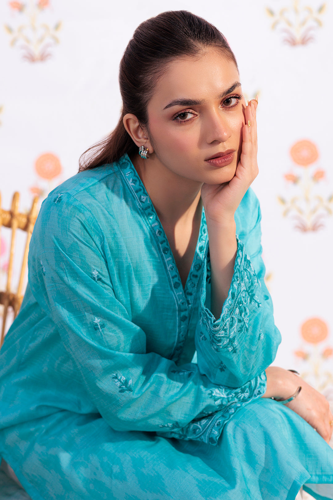 Zellbury | Summer Pret | Embroidered Kurta - 2875 - by - Libasekhas UK - Registered Vendor of : Zellbury Women - 100% Original Designer Dresss