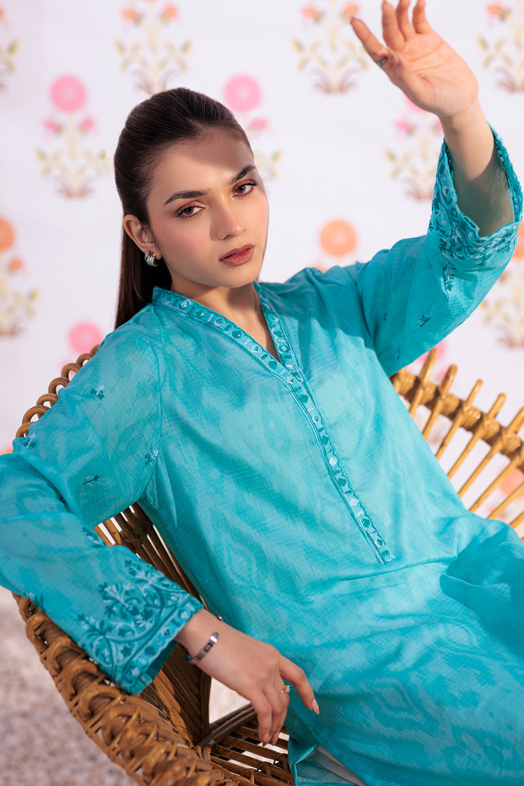 Zellbury | Summer Pret | Embroidered Kurta - 2875 - by - Libasekhas UK - Registered Vendor of : Zellbury Women - 100% Original Designer Dresss