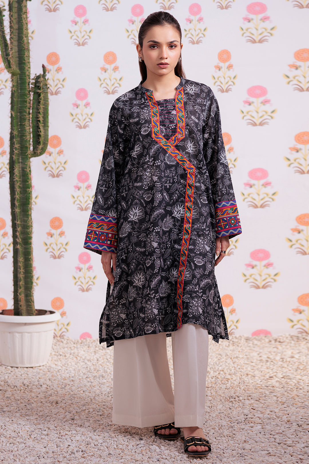 Zellbury | Winter Pret | Kurta - 3185 - by - Libasekhas UK - Registered Vendor of : Zellbury Women - 100% Original Designer Dresss