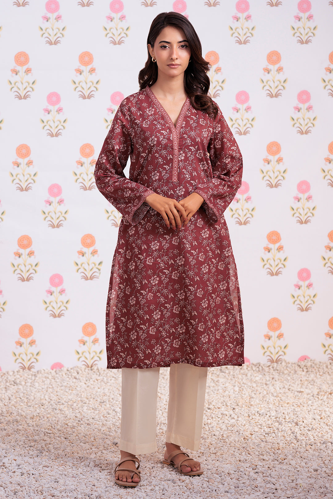 Zellbury | Winter Pret | Kurta - 3246 - by - Libasekhas UK - Registered Vendor of : Zellbury Women - 100% Original Designer Dresss