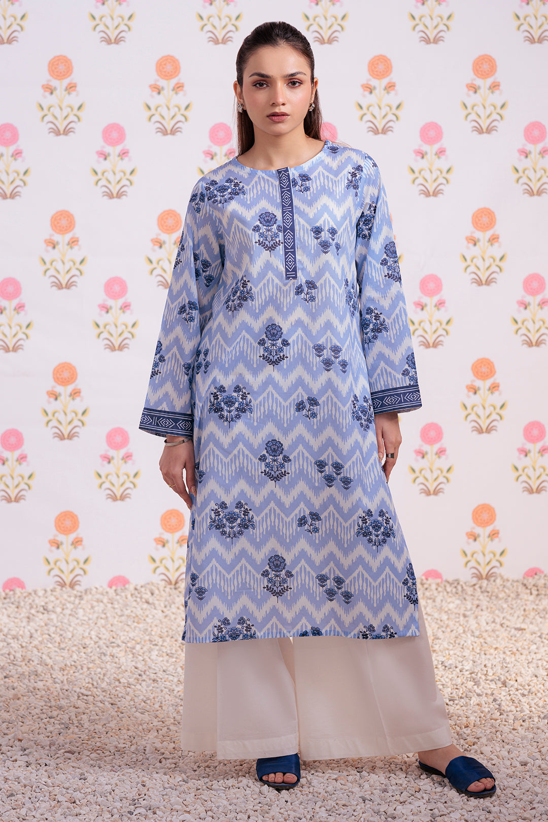 Zellbury | Winter Pret | Kurta - 3249 - by - Libasekhas UK - Registered Vendor of : Zellbury Women - 100% Original Designer Dresss