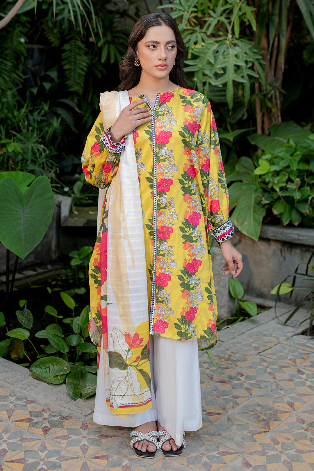 Zellbury | Summer Pret | Kurta Dupatta - 2870 - by - Libasekhas UK - Registered Vendor of : Zellbury Women - 100% Original Designer Dresss
