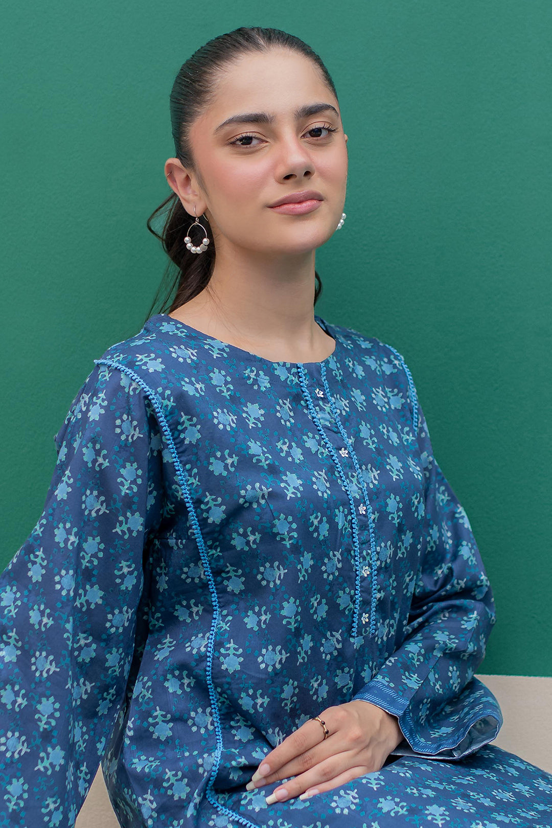 Zellbury | Summer Pret | Kurta Trouser - 2871 - by - Libasekhas UK - Registered Vendor of : Zellbury Women - 100% Original Designer Dresss