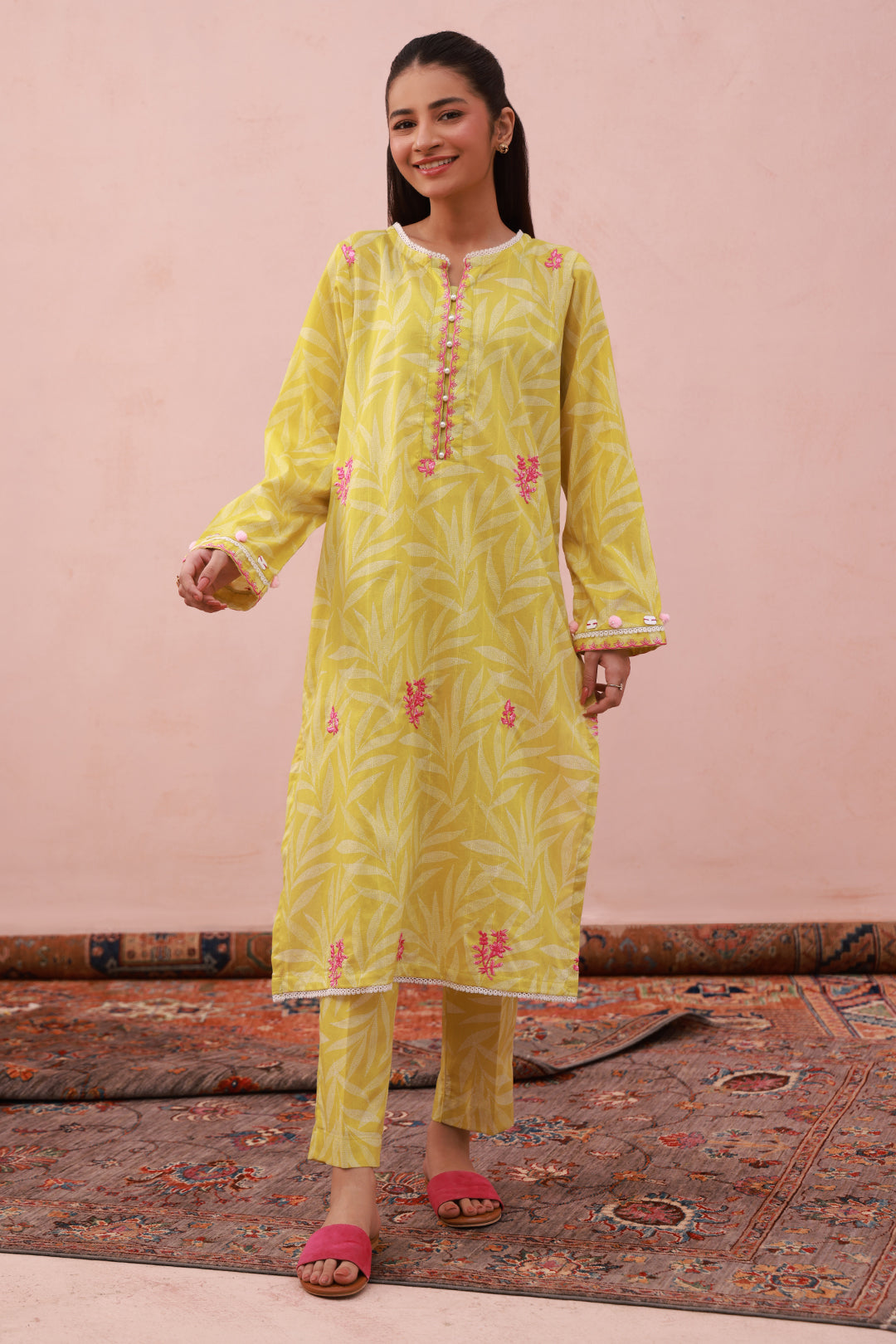 Zellbury | Summer Pret | Embroidered Kurta Trouser - 2882 - by - Libasekhas UK - Registered Vendor of : Zellbury Women - 100% Original Designer Dresss