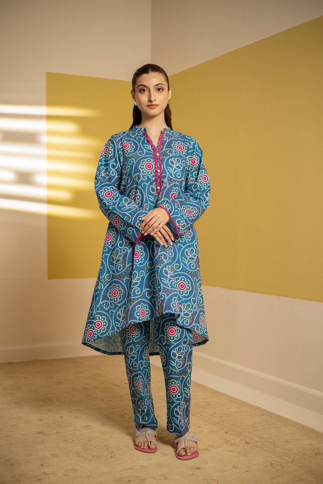 Zellbury | Summer Pret | Kurta Trouser - 3202 - by - Libasekhas UK - Registered Vendor of : Zellbury Women - 100% Original Designer Dresss