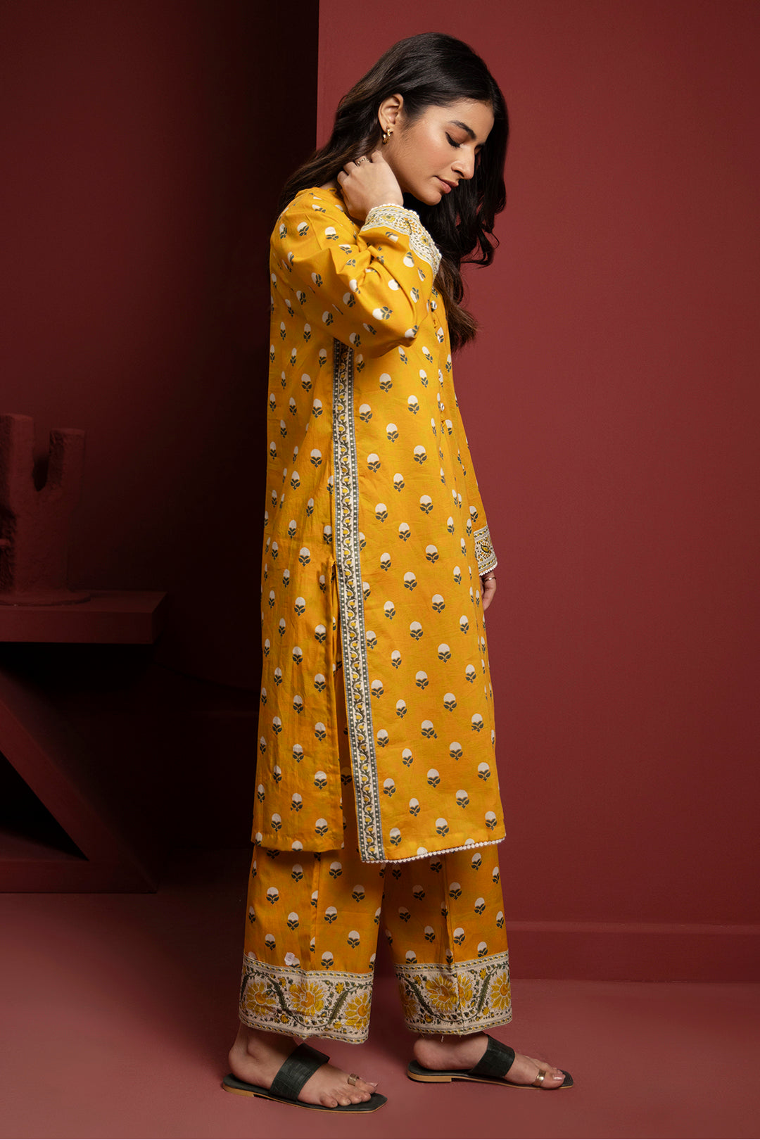 Zellbury | Winter Pret | Kurta Trouser - 3276 - by - Libasekhas UK - Registered Vendor of : Zellbury Women - 100% Original Designer Dresss