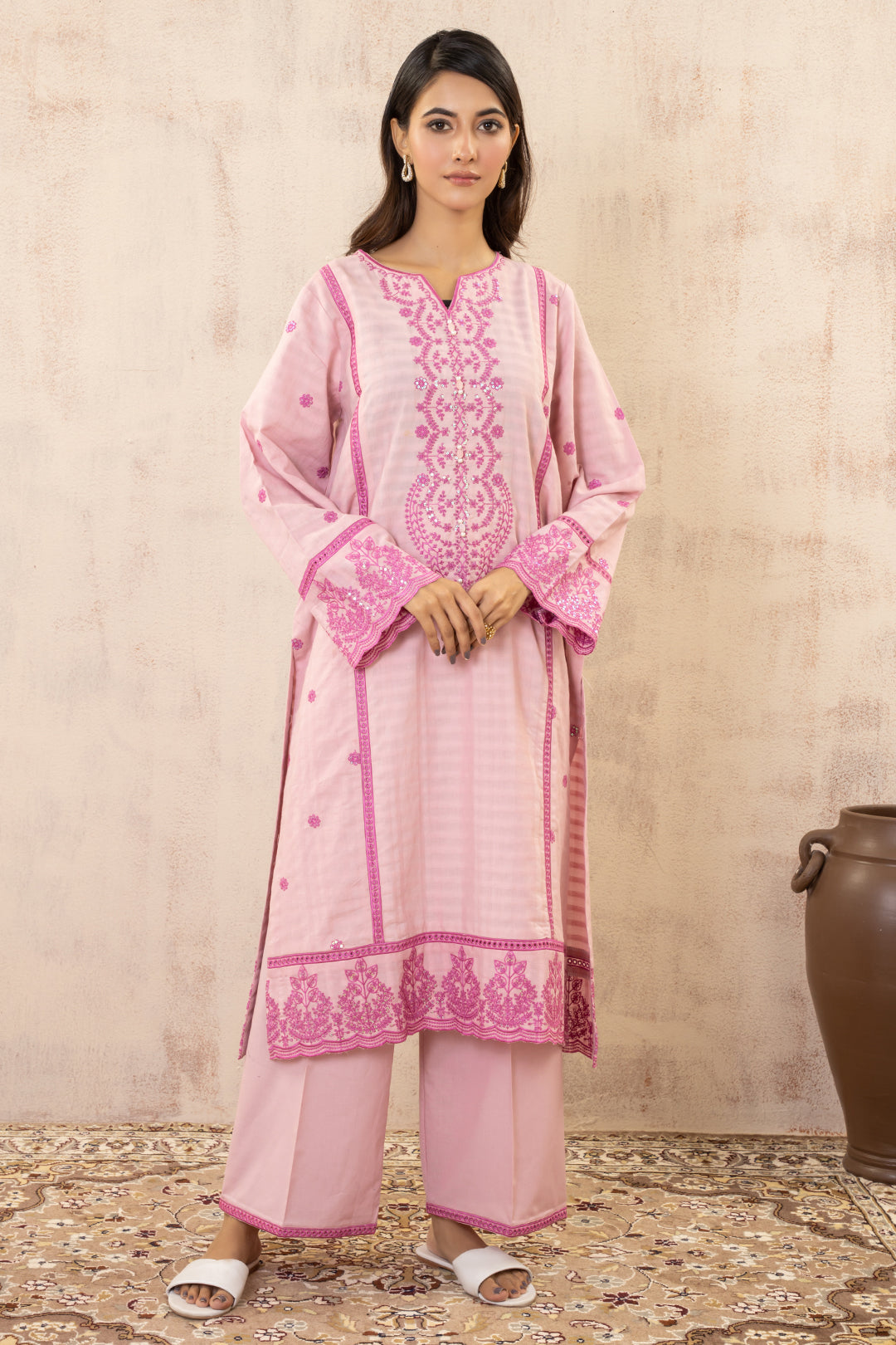 Zellbury | Summer Pret | Embroidered Kurta Trouser - 3331 - by - Libasekhas UK - Registered Vendor of : Zellbury Women - 100% Original Designer Dresss