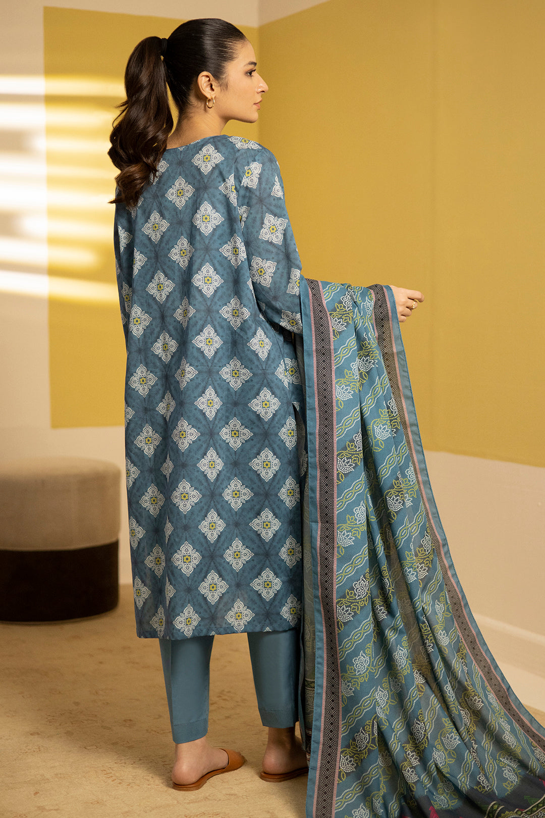 Zellbury | Summer Pret | Kurta Dupatta Trouser - 3244 - by - Libasekhas UK - Registered Vendor of : Zellbury Women - 100% Original Designer Dresss