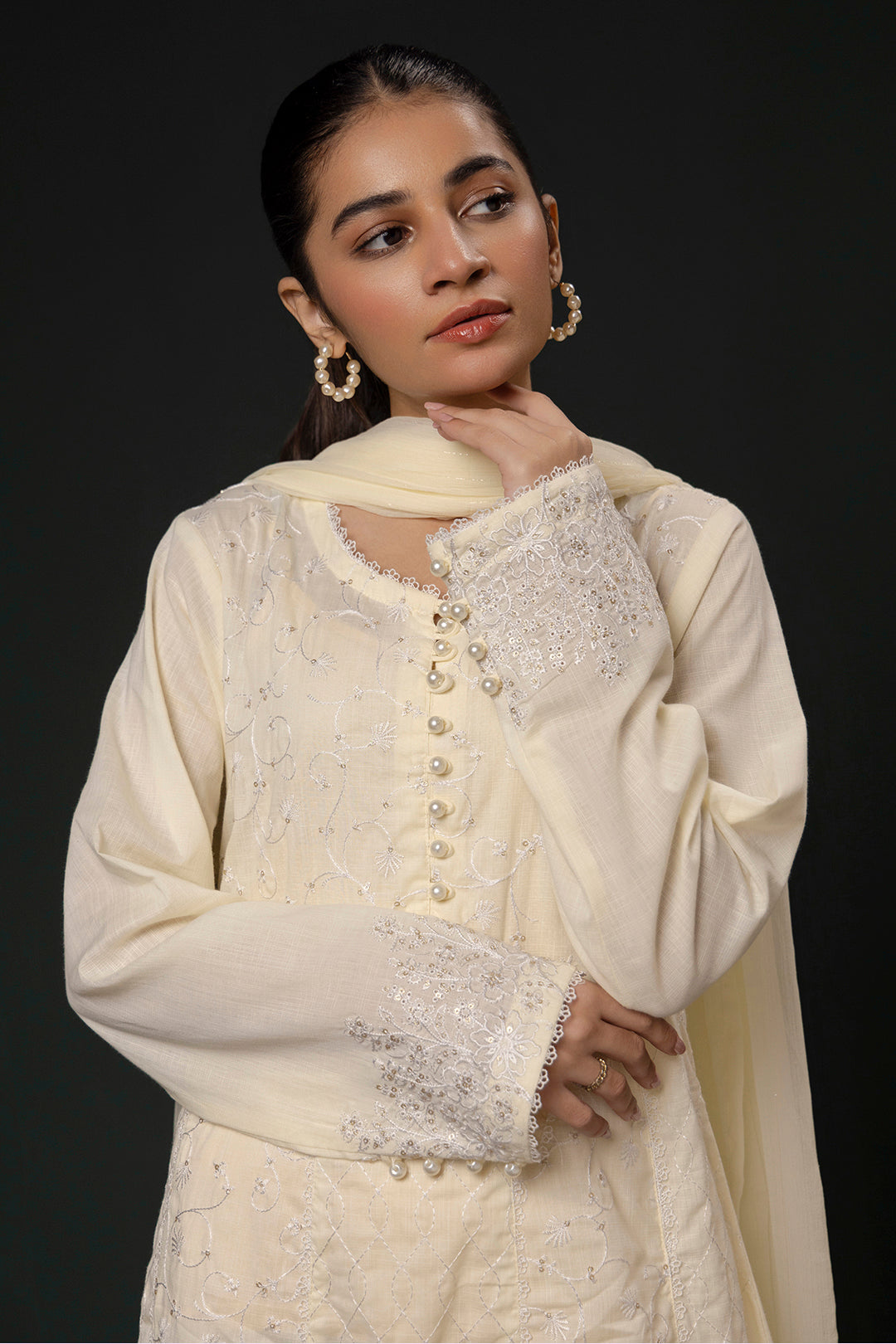 Zellbury | Summer Pret | Embroidered Kurta Dupatta Trouser - 3332 - by - Libasekhas UK - Registered Vendor of : Zellbury Women - 100% Original Designer Dresss