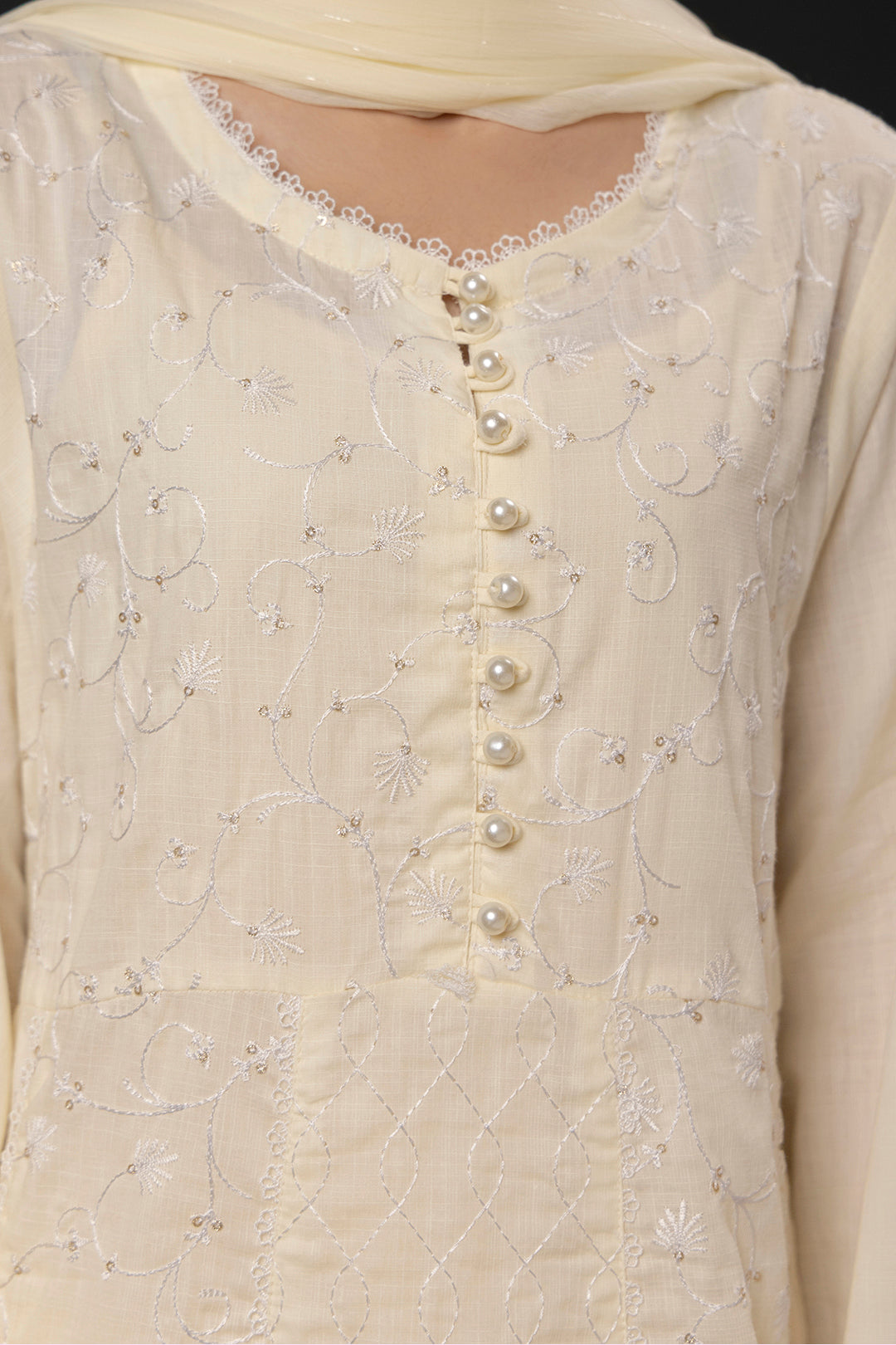 Zellbury | Summer Pret | Embroidered Kurta Dupatta Trouser - 3332 - by - Libasekhas UK - Registered Vendor of : Zellbury Women - 100% Original Designer Dresss