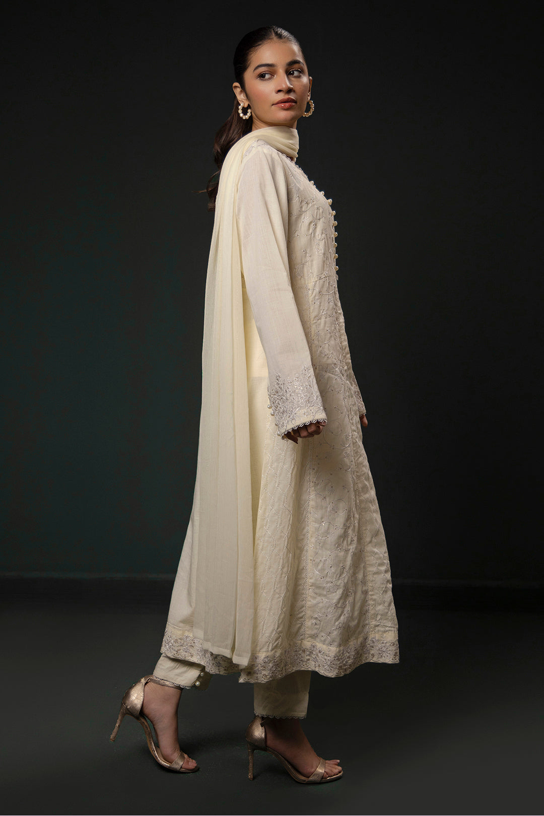 Zellbury | Summer Pret | Embroidered Kurta Dupatta Trouser - 3332 - by - Libasekhas UK - Registered Vendor of : Zellbury Women - 100% Original Designer Dresss