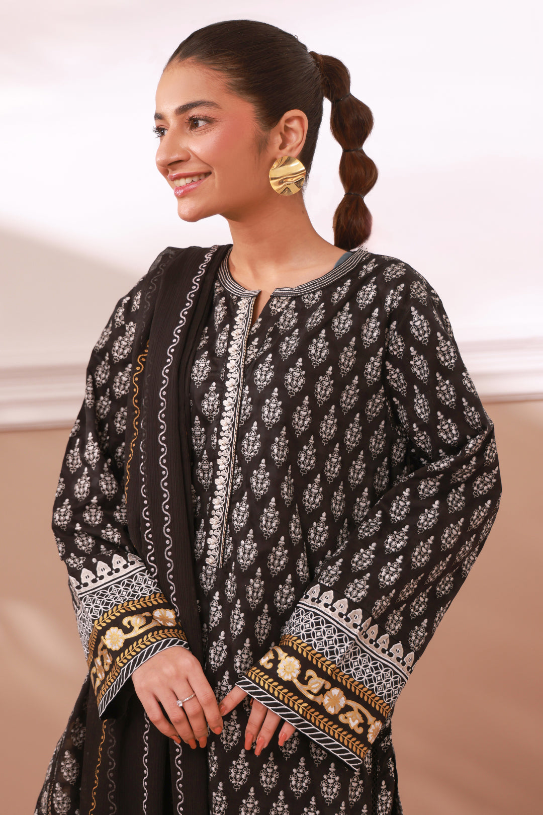 Zellbury | Summer Pret | Embroidered Kurta Dupatta - 0973 - by - Libasekhas UK - Registered Vendor of : Zellbury Women - 100% Original Designer Dresss