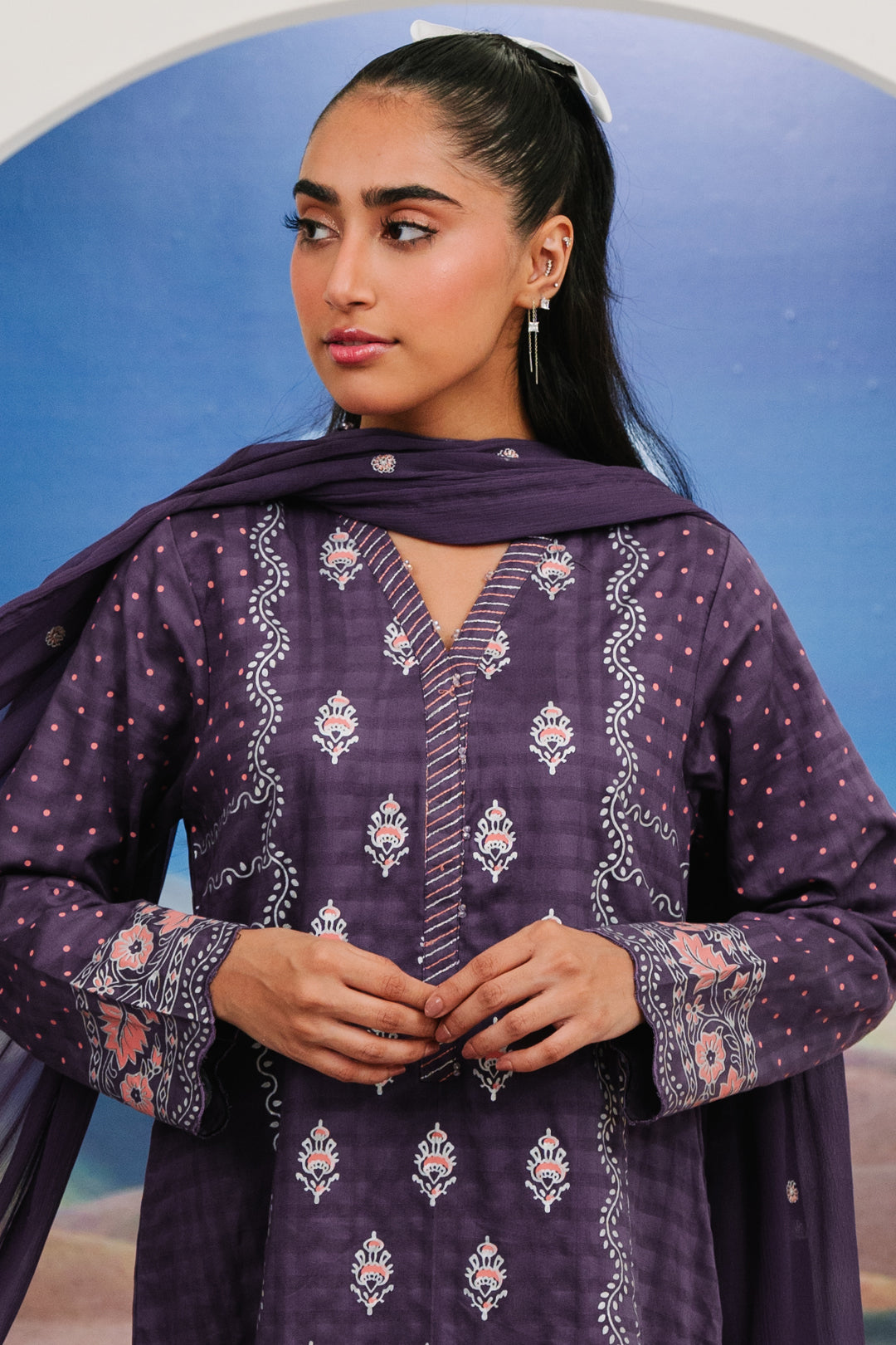 Zellbury | Summer Pret | Kurta Dupatta Trouser - 1102 - by - Libasekhas UK - Registered Vendor of : Zellbury Women - 100% Original Designer Dresss