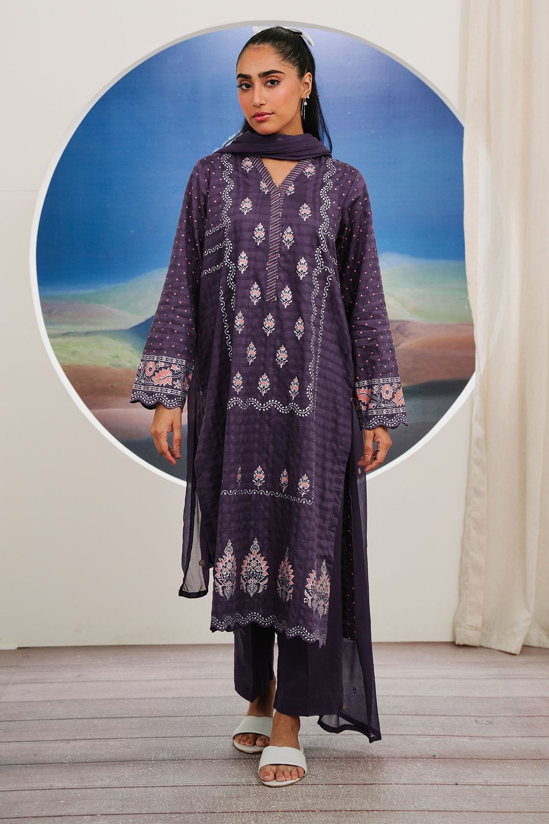 Zellbury | Summer Pret | Kurta Dupatta Trouser - 1102 - by - Libasekhas UK - Registered Vendor of : Zellbury Women - 100% Original Designer Dresss