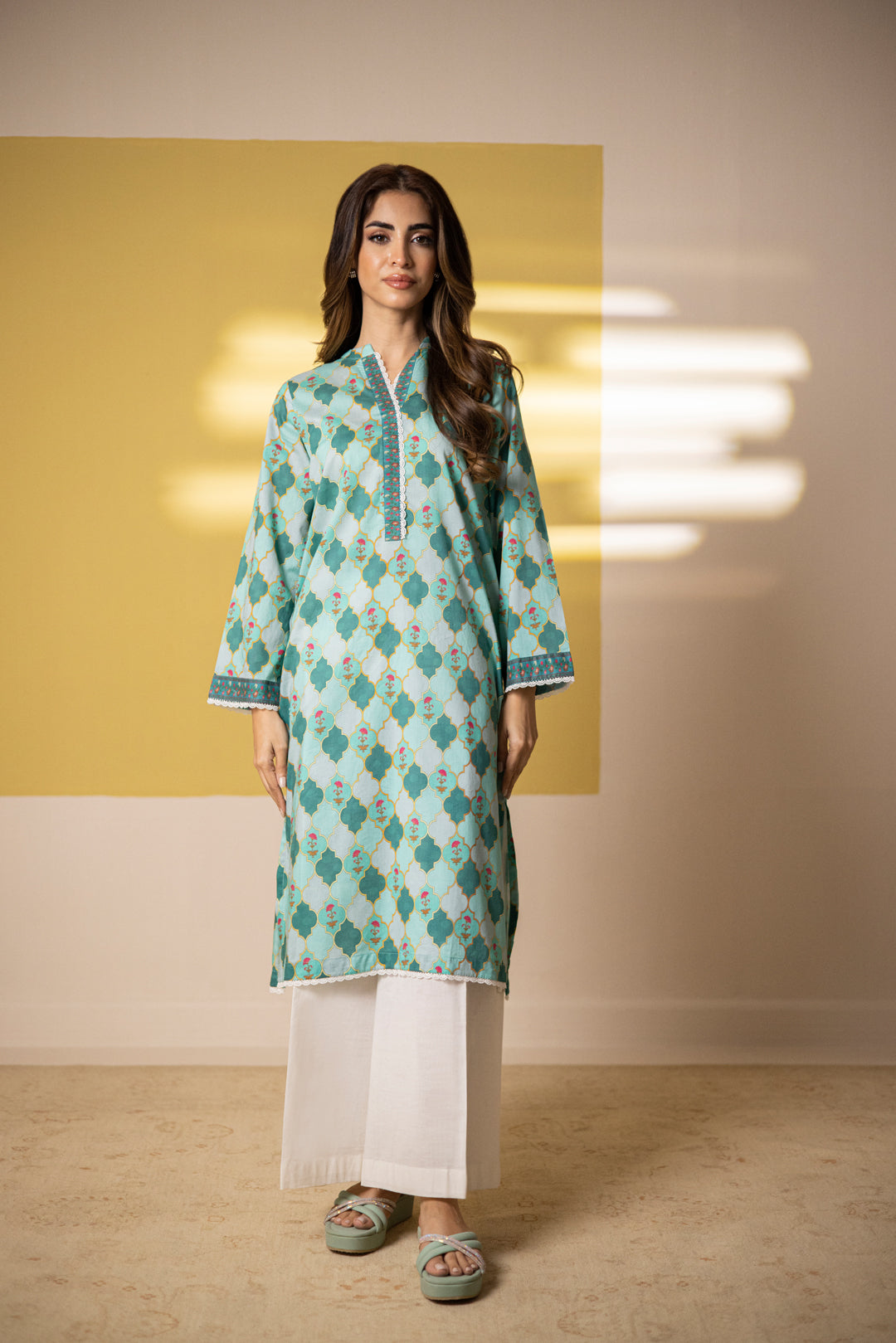 Zellbury | Summer Pret | Kurta - 1524 - by - Libasekhas UK - Registered Vendor of : Zellbury Women - 100% Original Designer Dresss