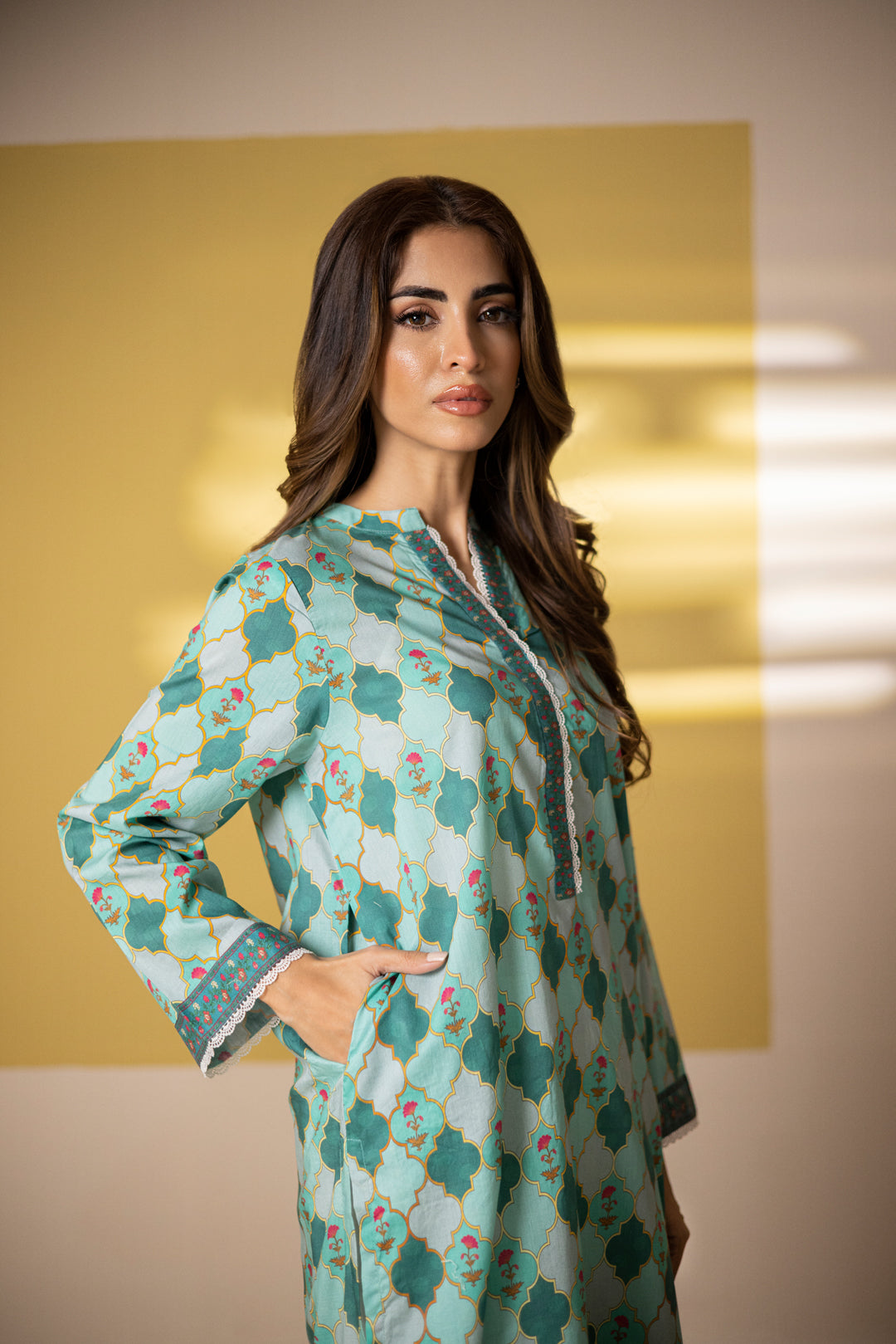 Zellbury | Summer Pret | Kurta - 1524 - by - Libasekhas UK - Registered Vendor of : Zellbury Women - 100% Original Designer Dresss