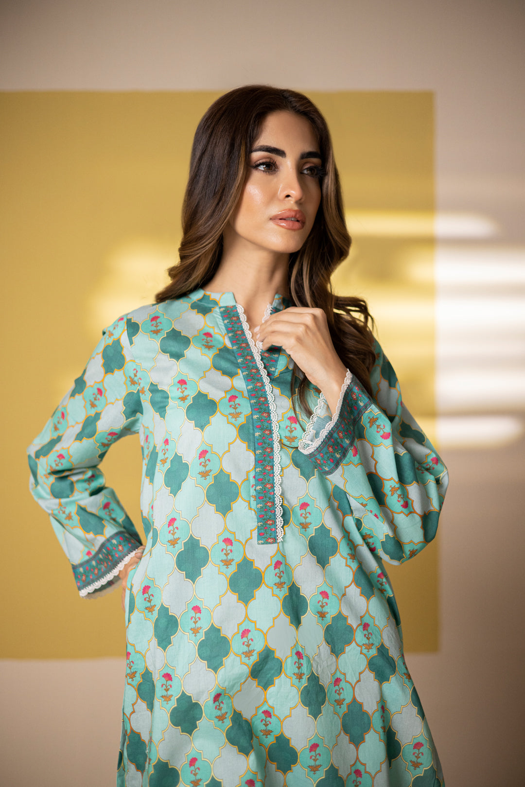 Zellbury | Summer Pret | Kurta - 1524 - by - Libasekhas UK - Registered Vendor of : Zellbury Women - 100% Original Designer Dresss