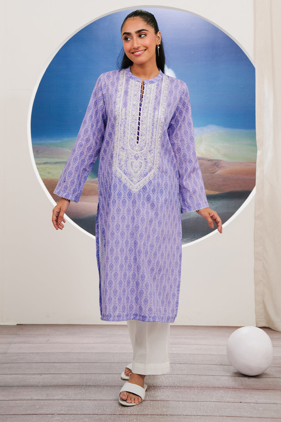 Zellbury | Summer Pret | Embroidered Kurta - 1849 - by - Libasekhas UK - Registered Vendor of : Zellbury Women - 100% Original Designer Dresss
