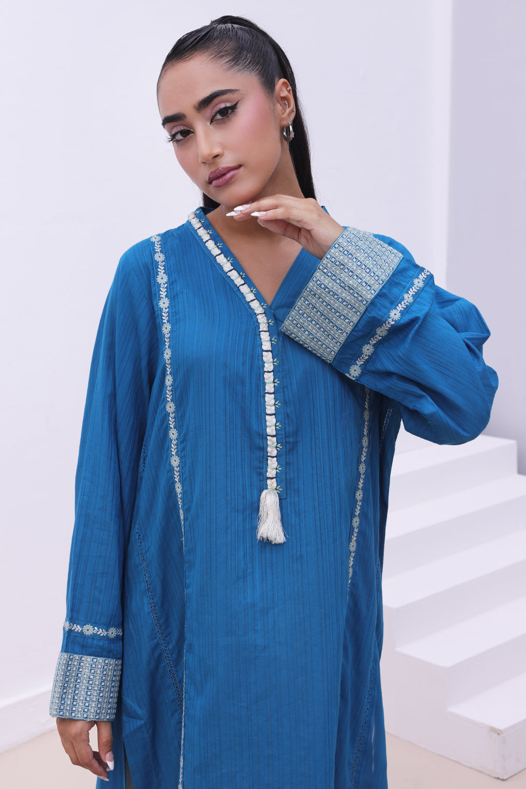 Zellbury | Summer Pret | Embroidered Kurta - 1864 - by - Libasekhas UK - Registered Vendor of : Zellbury Women - 100% Original Designer Dresss