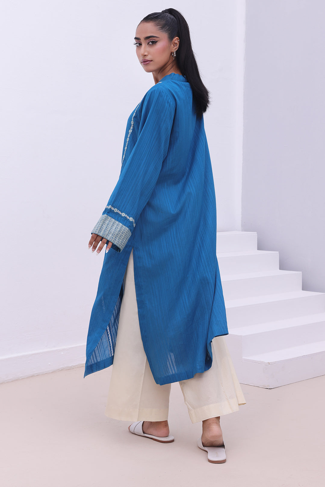 Zellbury | Summer Pret | Embroidered Kurta - 1864 - by - Libasekhas UK - Registered Vendor of : Zellbury Women - 100% Original Designer Dresss