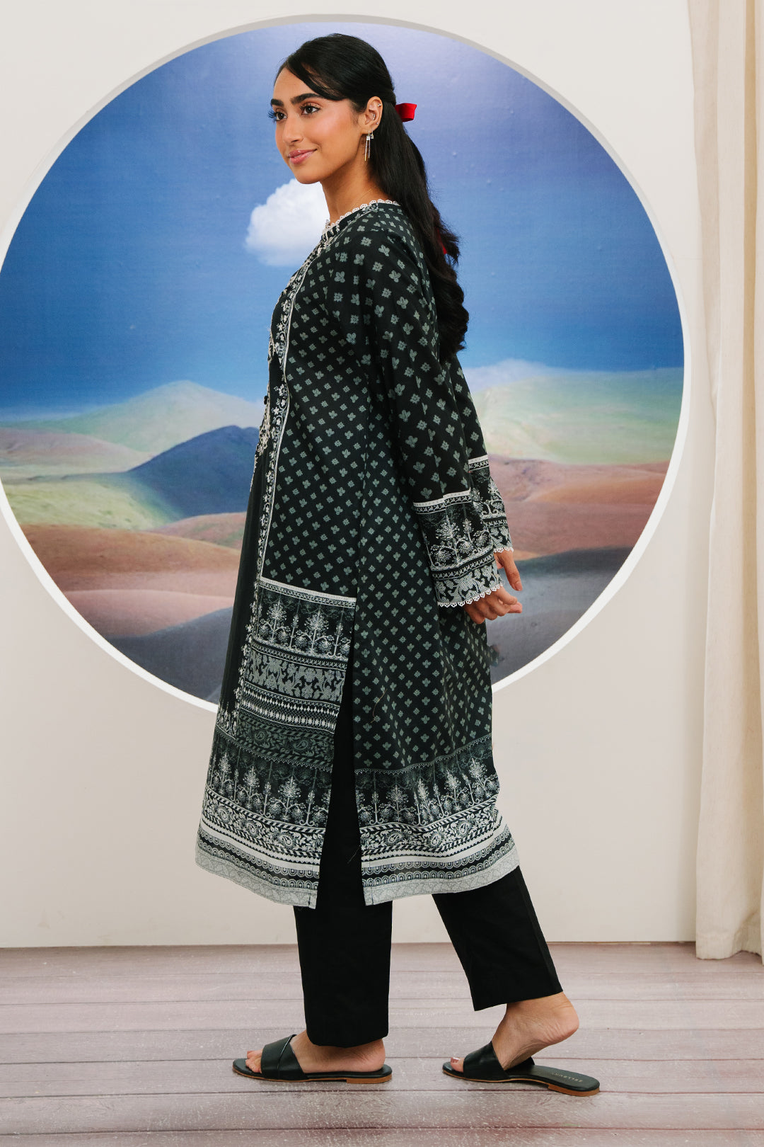 Zellbury | Summer Pret | Embroidered Kurta - 2042 - by - Libasekhas UK - Registered Vendor of : Zellbury Women - 100% Original Designer Dresss