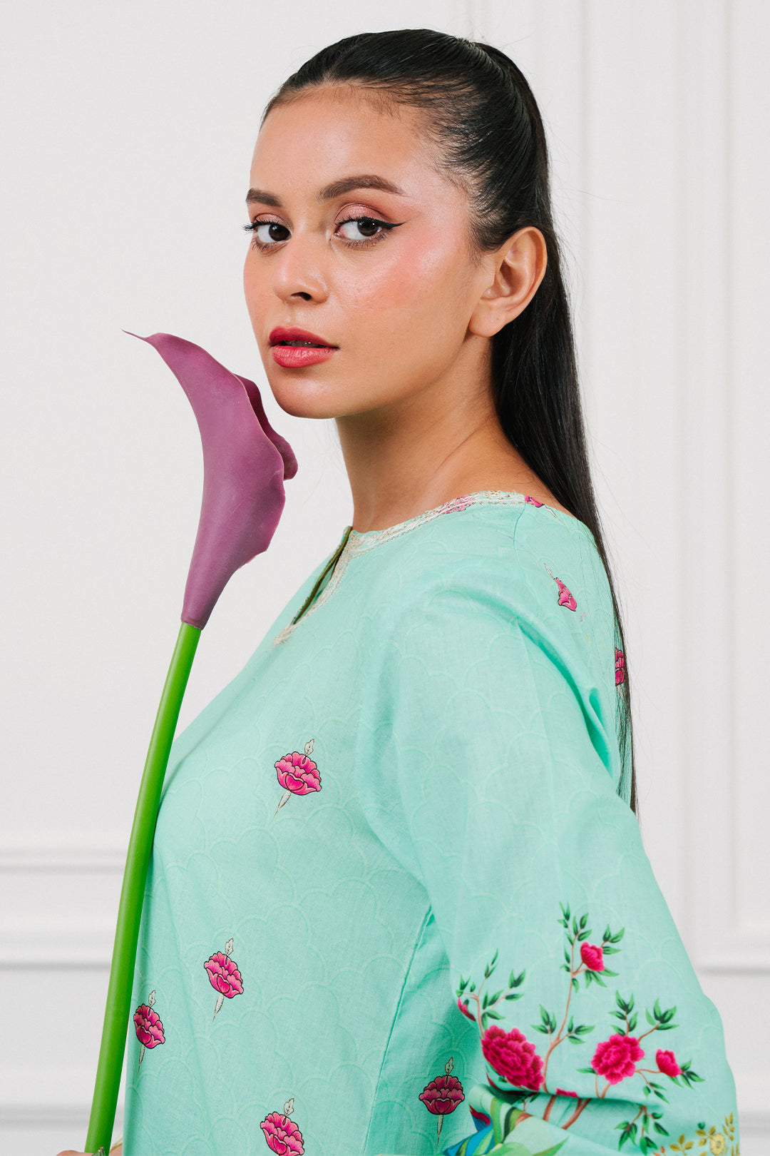 Zellbury | Summer Pret | Embroidered  Kurta - 2046 - by - Libasekhas UK - Registered Vendor of : Zellbury Women - 100% Original Designer Dresss