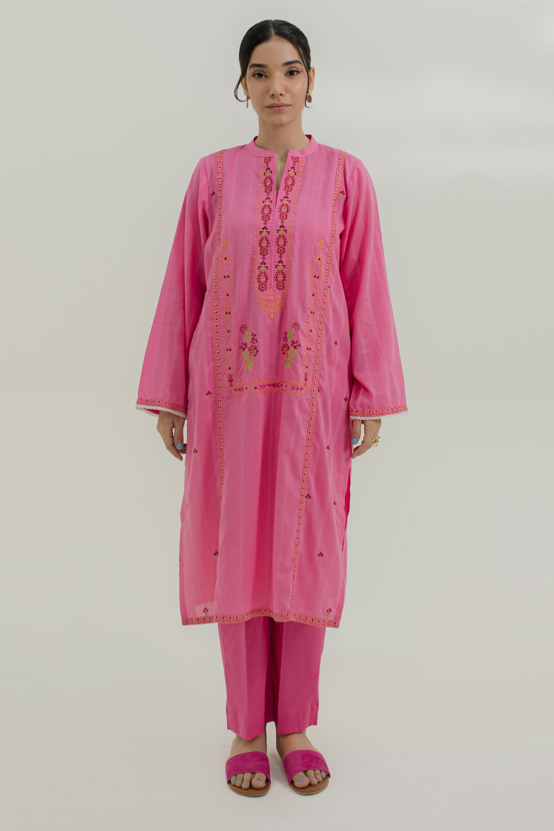 Zellbury | Summer Pret | Embroidered Kurta Trouser - 1734 - by - Libasekhas UK - Registered Vendor of : Zellbury Women - 100% Original Designer Dresss