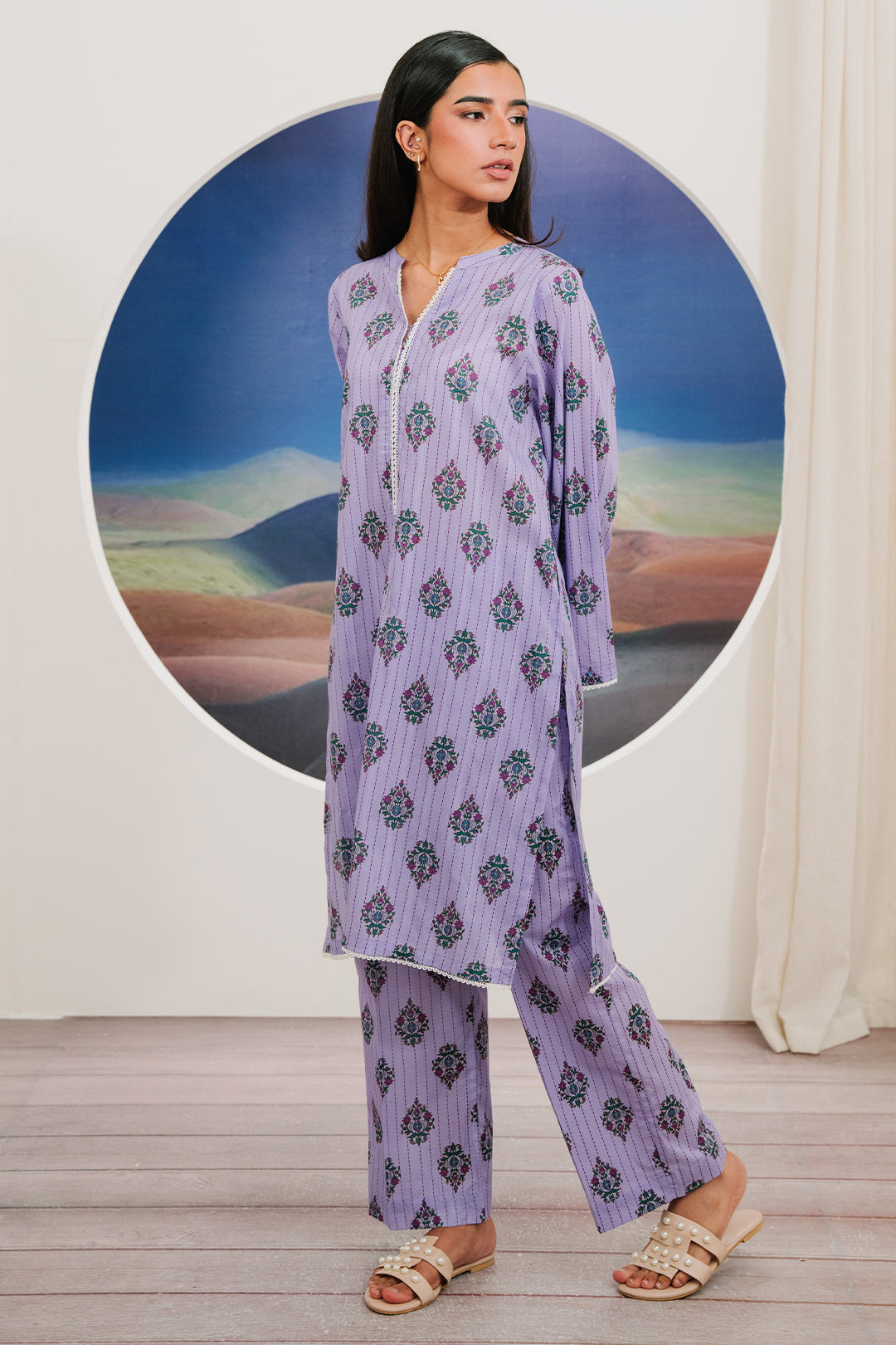 Zellbury | Summer Pret | Kurta Trouser - 1917 - by - Libasekhas UK - Registered Vendor of : Zellbury Women - 100% Original Designer Dresss