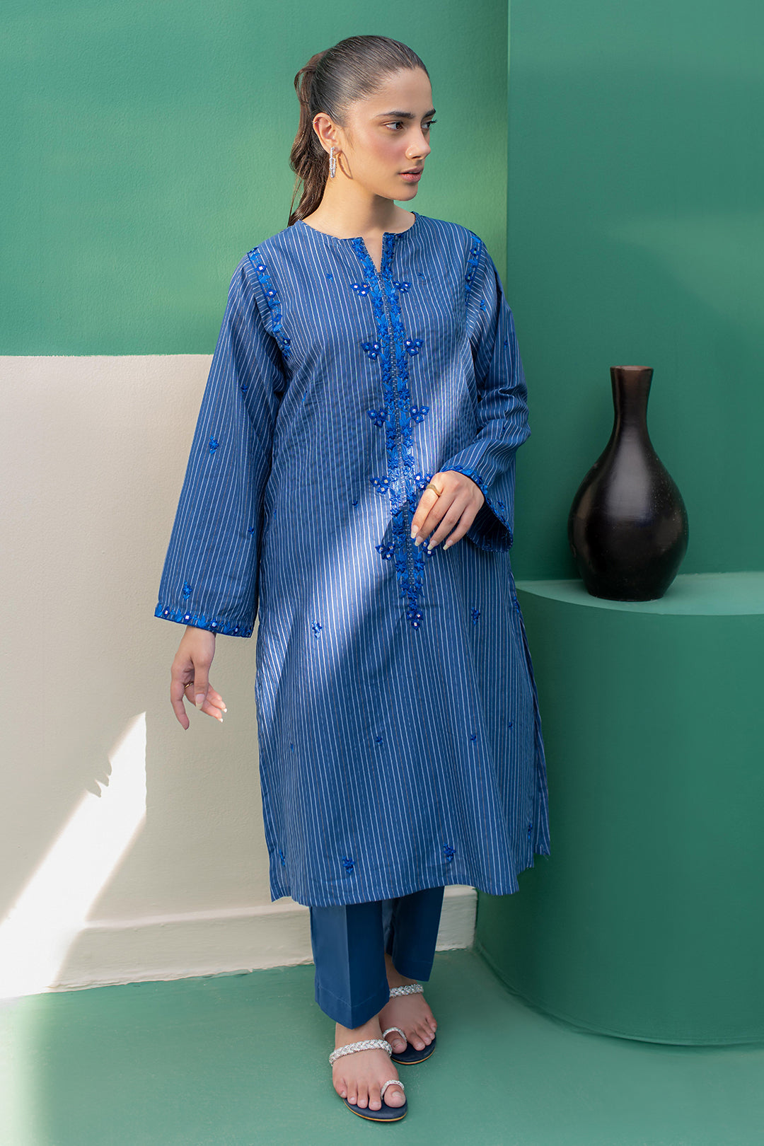 Zellbury | Summer Pret | Embroidered Kurta Trouser - 1932 - by - Libasekhas UK - Registered Vendor of : Zellbury Women - 100% Original Designer Dresss