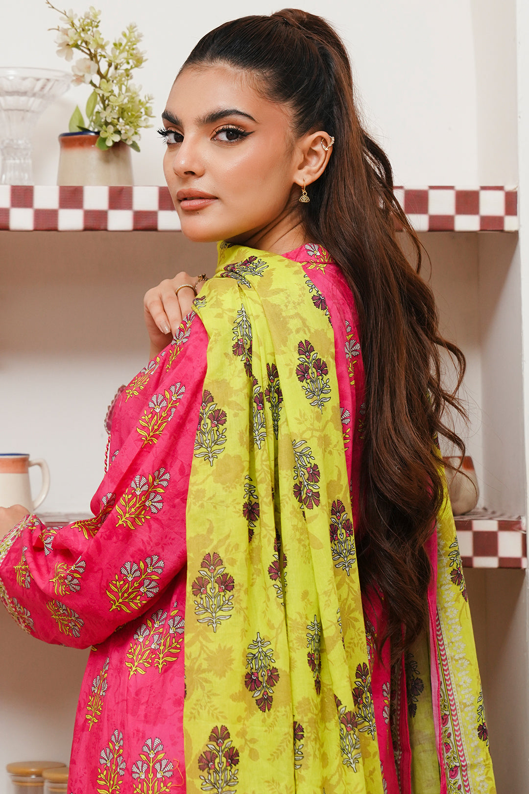 Zellbury | Summer Pret | Kurta Dupatta - 2066 - by - Libasekhas UK - Registered Vendor of : Zellbury Women - 100% Original Designer Dresss