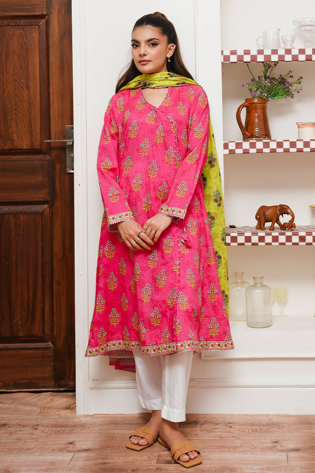 Zellbury | Summer Pret | Kurta Dupatta - 2066 - by - Libasekhas UK - Registered Vendor of : Zellbury Women - 100% Original Designer Dresss