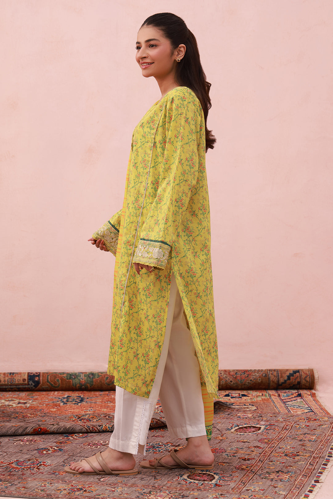 Zellbury | Summer Pret | Embroidered Kurta Dupatta - 2074 - by - Libasekhas UK - Registered Vendor of : Zellbury Women - 100% Original Designer Dresss