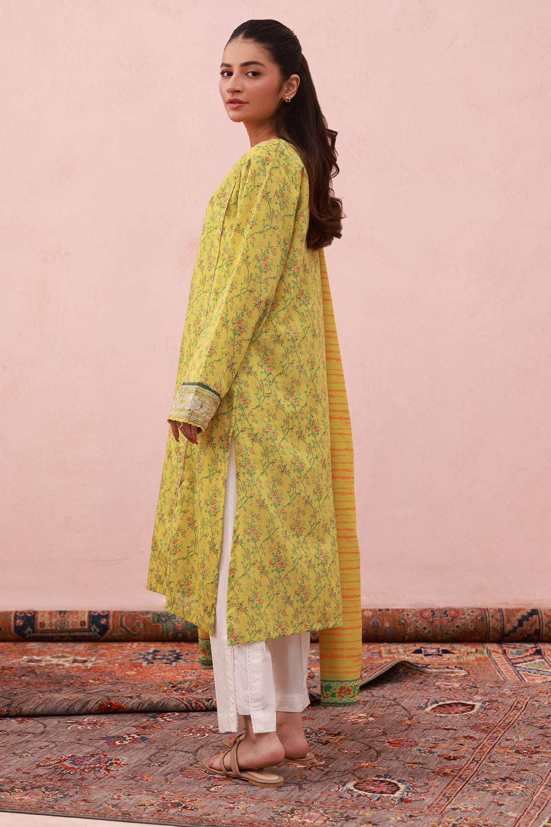 Zellbury | Summer Pret | Embroidered Kurta Dupatta - 2074 - by - Libasekhas UK - Registered Vendor of : Zellbury Women - 100% Original Designer Dresss