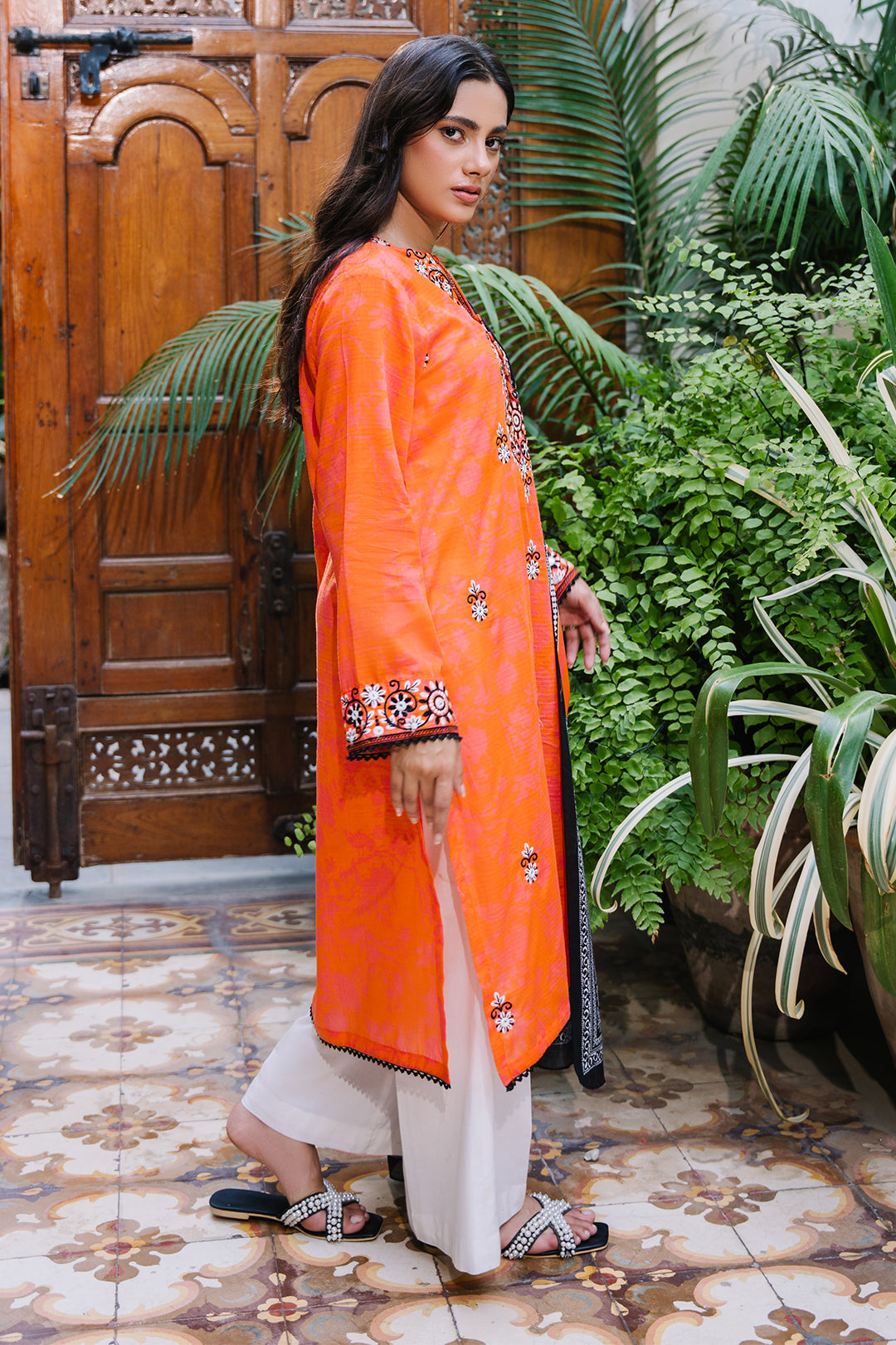 Zellbury | Summer Pret | Embroidered Kurta Dupatta - 2077 - by - Libasekhas UK - Registered Vendor of : Zellbury Women - 100% Original Designer Dresss