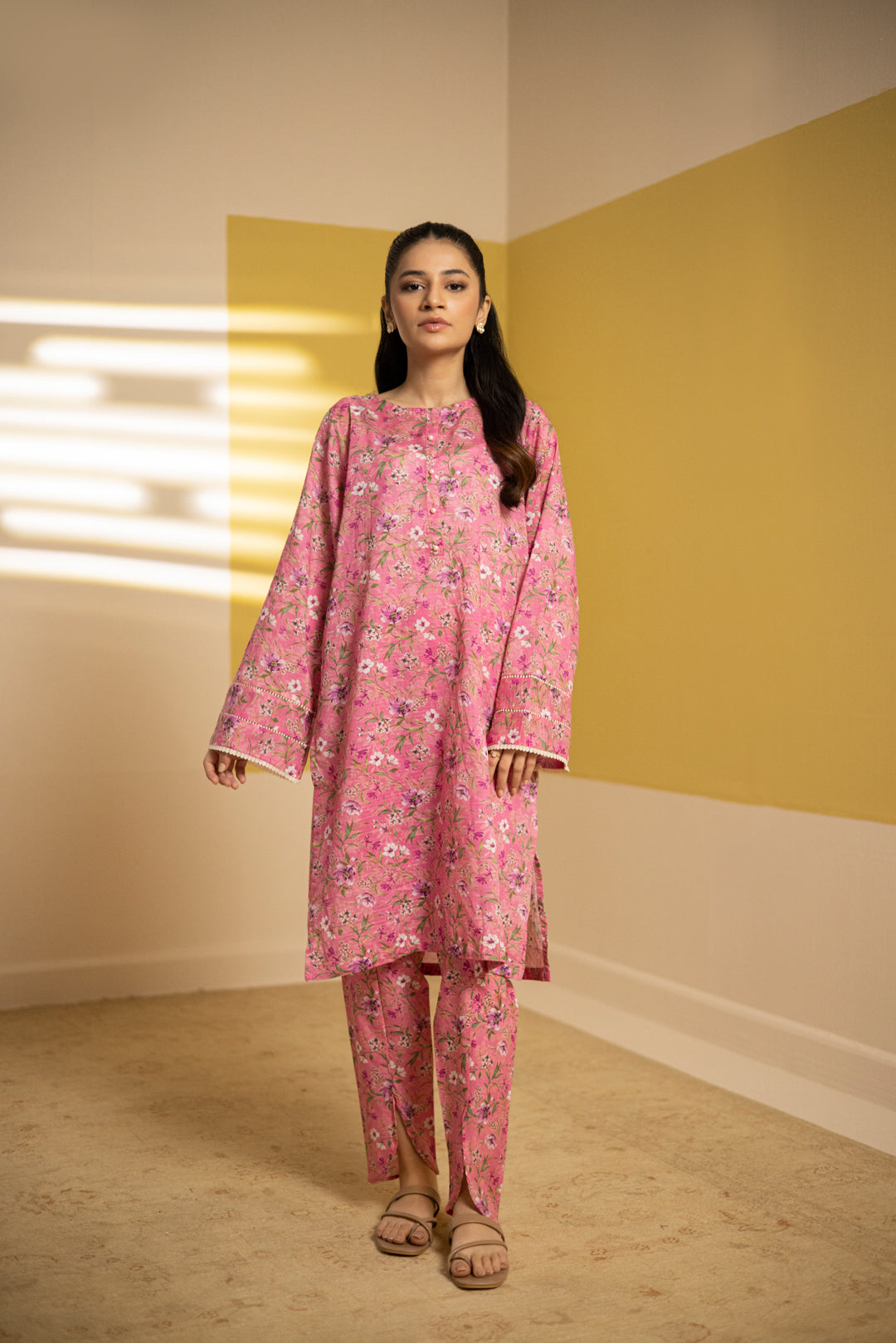 Zellbury | Summer Pret | Kurta Trouser - 2084 - by - Libasekhas UK - Registered Vendor of : Zellbury Women - 100% Original Designer Dresss