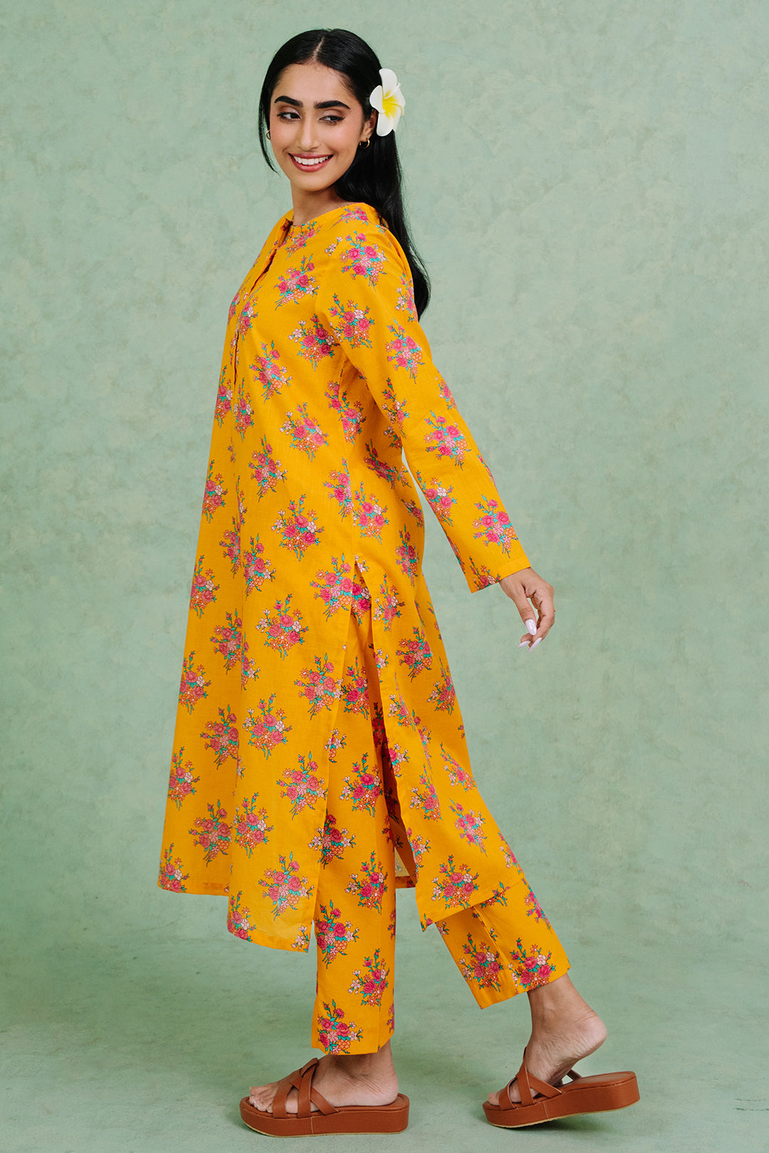 Zellbury | Summer Pret | Kurta Trouser - 2085 - by - Libasekhas UK - Registered Vendor of : Zellbury Women - 100% Original Designer Dresss